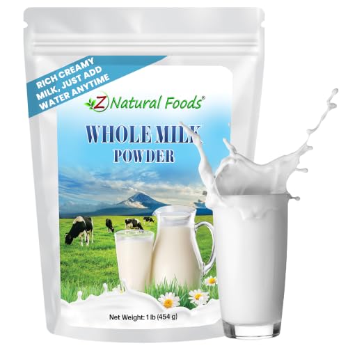 Z Natural Foods Premium Whole Milk Powder - Powdered Milk fo...