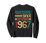 Photo Gallery awesome since september 1967 58th bday 58 years old retro felpa Photo Gallery awesome since september 1967 58th bday 58 years old retro felpa