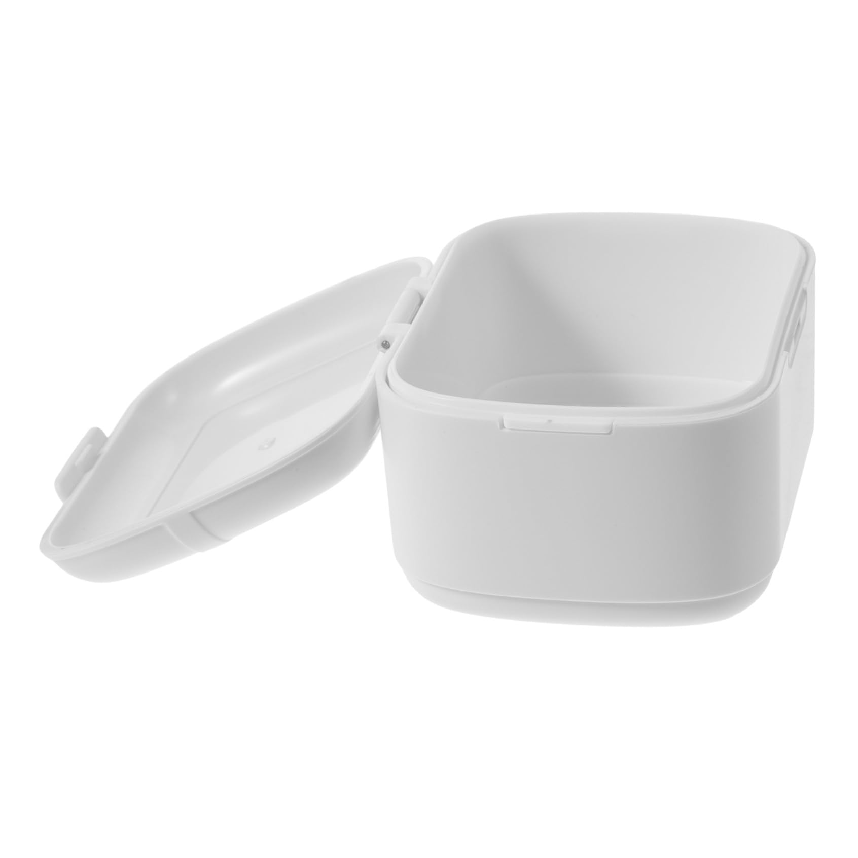 Healvian 4pezzi Scatola Portatile Per Dentarie Contenitore Compatto Per Apparecchi Ortodontici Accessorio Pratico Per Pulizia e Conservazione Per Viaggi e Uso Quotidiano