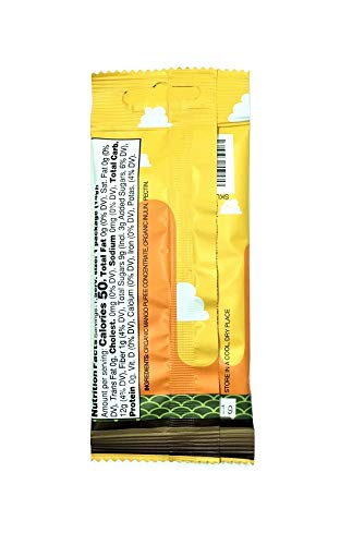 Trader Joe's New Peel Away Organic Fruit Leather Buttons 0.5Oz (Mango, 12 Pack) #TOP1
