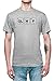 Wigoro GLHF Periodico Tavolo Uomo Maglietta T-Shirt Tee Grigio Men's Grey T-Shirt