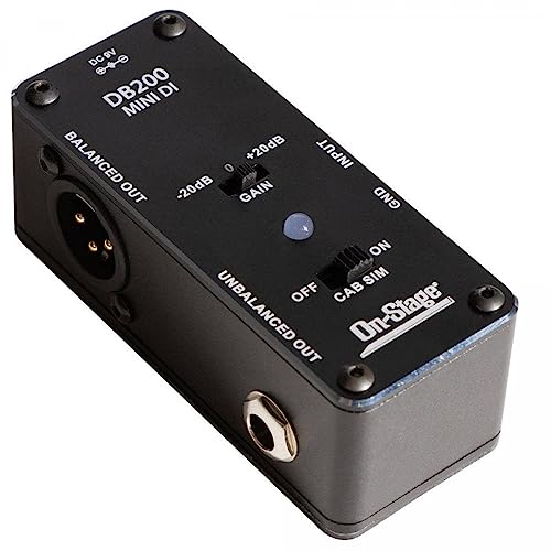 Amazon.ca: Direct Box On-Stage DB200 Mini DI Box