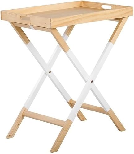 Pemberly Row Moderno/Contemporáneo Plegable Mesa Mesa Moderna Roble y