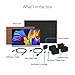 ASUS ZenScreen OLED 13.3” 1080P Portable USB Monitor (MQ13AH) - Full HD, 100% DCI-P3, 1ms, Delta E < 2, HDR-10, Eye Care, USB Type-C, Mini HDMI, Tripod Mountable, Smar Case, External Screen for Laptop
