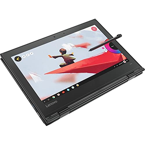 Image of Lenovo 500e Chromebook 2nd Gen 81MC0023US 11.6 inch Touchscreen 2 in 1 Chromebook Celeron N4120 8GB RAM 64GB Flash (Renewed)