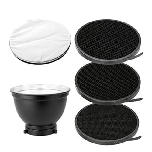 Abat-jour diffuseur réflecteur 17,8 cm Baorong solution ombres portées studio - 4