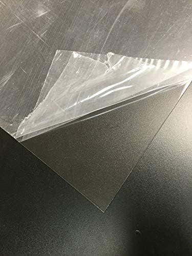 PETG Clear Plastic Sheet 24" X 24" X 0.020"