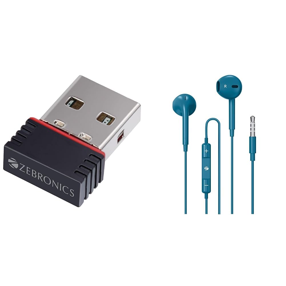 ZEBRONICS ZEB-USB150WF1 WiFi USB Mini Adapter Supports 150 Mbps Wireless Data, Comes with Advanced S (B0BQ1K6VW1) Amazon Price History, Amazon Price Tracker