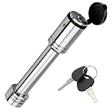 Hitch Receiver Pin Lock, Trailer Hitch Lock 5/8 Inch Dia, 2-1/2 Inch Pin for Hitch Receiver Class...