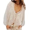 Women Y2k Long Sleeve Ruffle Tops L...