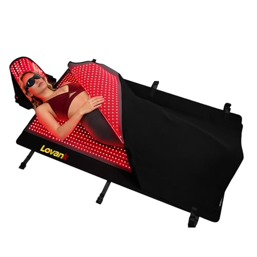 Lovank Red Light Therapy Mat for Full Body Pain Relief 83 33 Medical-Grade TPU Light Therapy Blanket with 2710 Dual-Wave LEDs (660nm & 850nm)