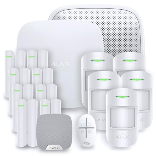 Ajax KIT-6W Alarma para el hogar, 110 V, Blanco