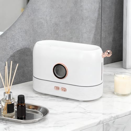 Difusor aromático eléctrico Luocute 200ml ultrasonido blanco miniatura 6