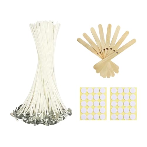 Mechas para velas de 6 pulgadas 100 unidades