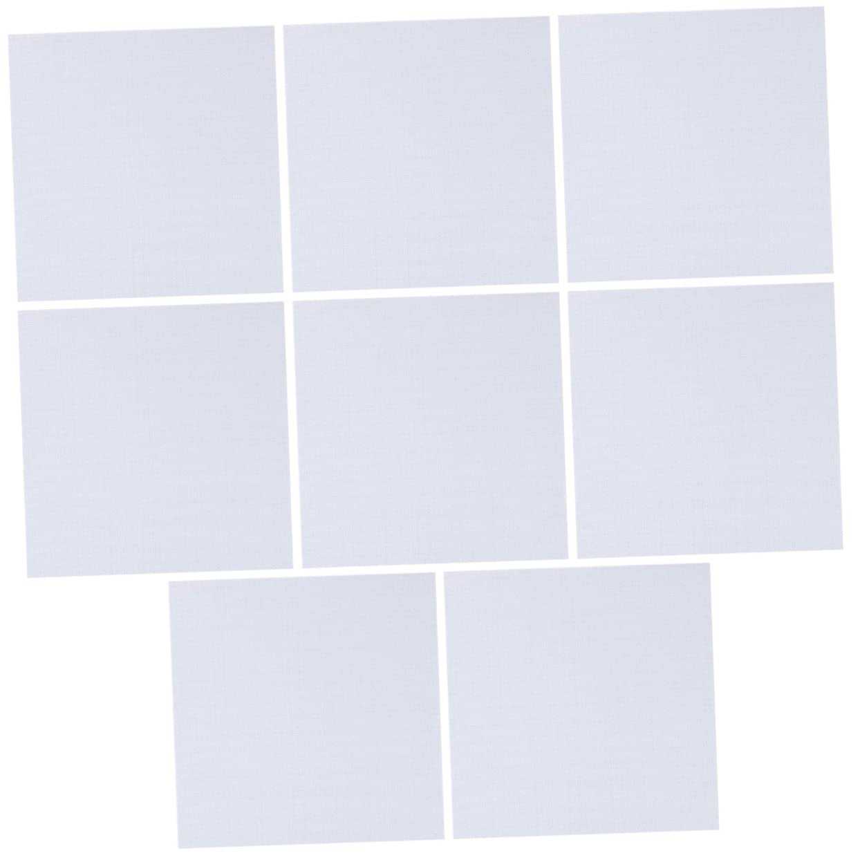 NUOBESTY 8pcs Cloth for Cross- Embroidery Fabric for Cross Stitchers Embroidery Gridding Cloths