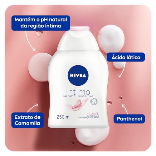Sabonete Íntimo Nivea Duopack Suave 250Ml, Nivea