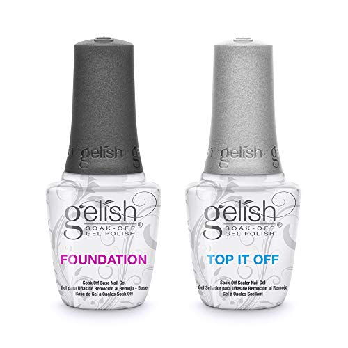 Gelish Dynamic Duo Foundation Base & Top It Off Sealer Soak Off Gel