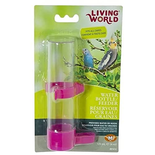 Living World Mangeoire/Abreuvoir en Plastique pour Oiseau 17 cm