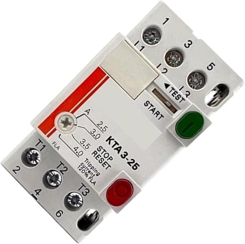 Disjoncteur de moteur triphasé 10-16A KTA3-25 protecteur démarreur de ligne 2627