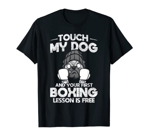 Funny boxing Design for boxer or dog lover | Boxing T-Shirt