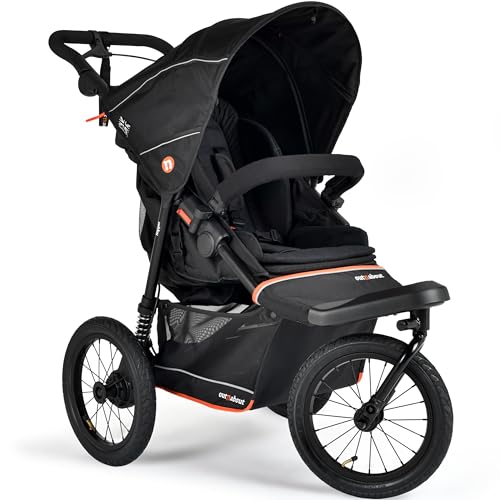 Out'n'About Nipper V6 Plus Certified Running Pushchair with 