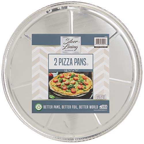 Durable Foil Round Pizza Pan, 12-1/4