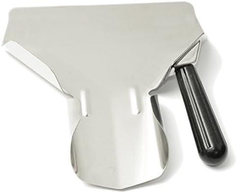 Commercial Stainless Steel French Fry Scoop, Chip Popcorn Bagger, Ice Candy Snacks Desserts Scooper, Right Handle