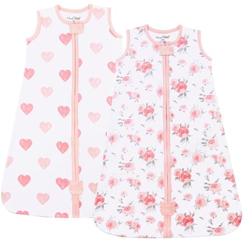 Mama Cheetah Baby Sleep Sack 2.5 TOG, Organic Cotton Baby Wearable Blanket with Two-Way Zipper, Swaddle Transition Baby Sleeping Bag for Newborn Infant Toddler Boy Girl, 24-48 Months