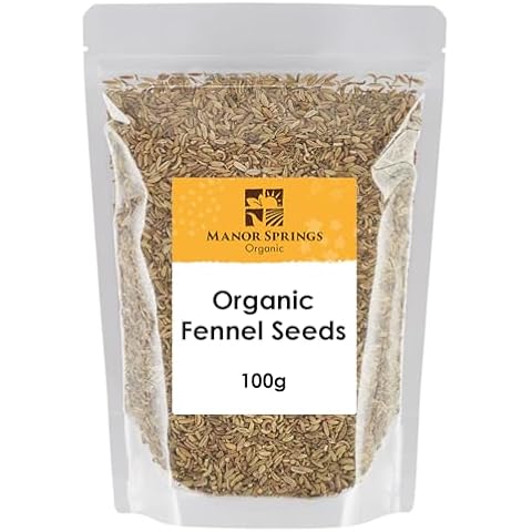Manor Springs Organic Fennel Seeds 100g Cover