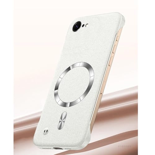 Coque iPhone 17E magnétique bleu rigide PC housse antichute mince