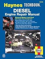 Haynes Diesel Tech Book Engine Repair Manual: General Motors & Ford (Haynes Techbooks) 1563921359 Book Cover