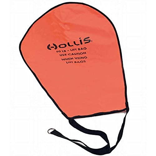 Hollis 208.2125.03 parachute de palier 125Lb orange pour plongeur