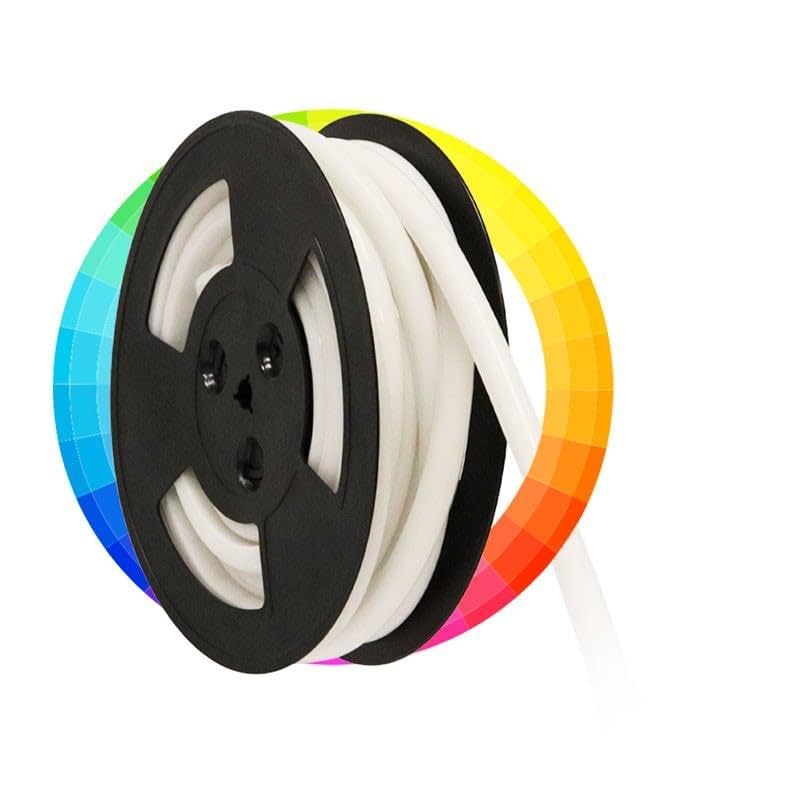 B·LED BARCELONA LED - Neón LED flexible RGB 24V DC- 12X12mm - 10 metros - Kit completo - 11W/m - IP67 - Curvatura vertical