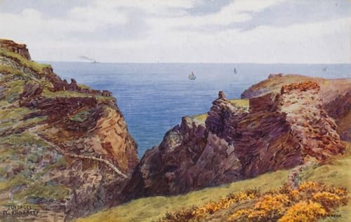 Toile Tintagel Alfred Robert Quinton pour Valoriser un Bureau aux Murs Vides