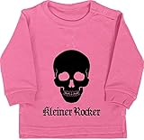 Rundhals: Baby Sweatshirt mit rundem Halsausschnitt