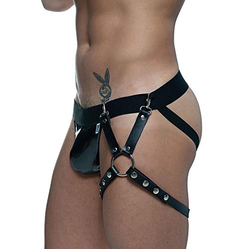 Arreios Harness de Perna Coxa em Couro Vegano