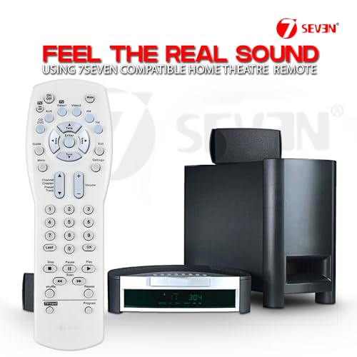 7SEVEN® Compatible with Bose 3·2·1 Home Entertainment System Remote Control Suitable for AV3-2-1 and AV3-2-1 GS Media Centers Specific Model only with The PS3-2-1 or PS3-2-1 Powered Speaker System 4 41hBMRRWhML