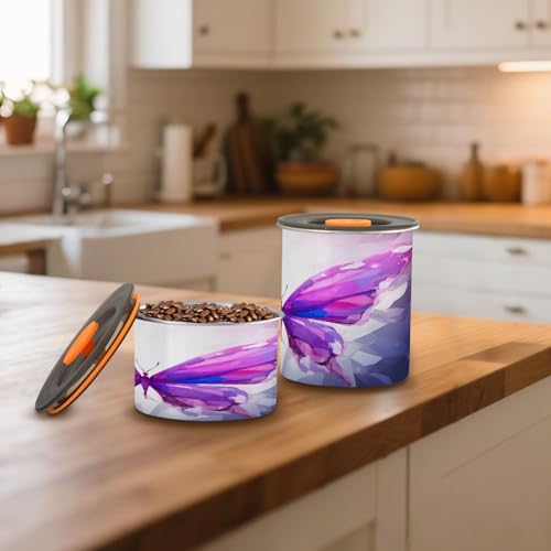 Contenedor hermético de acero para café Blueangle 500ml miniatura 6