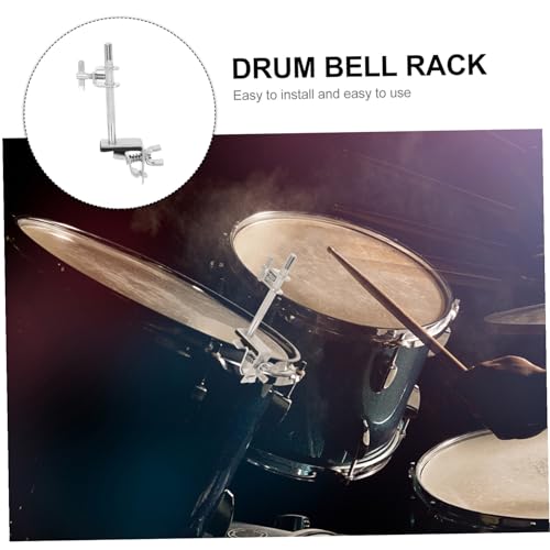 Drum Kit Cowbell Clamp Bass Drum Extension Mount Cowbell Holder Clip Percussion Accessory Compatible miniatura 6