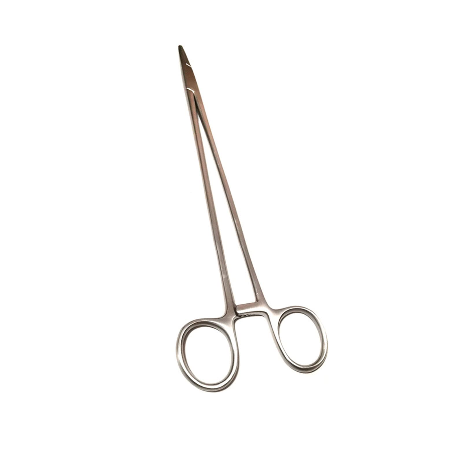 12,5 Cm Edelstahl-Nadelzangenhalter mit Zähnen für Tiere