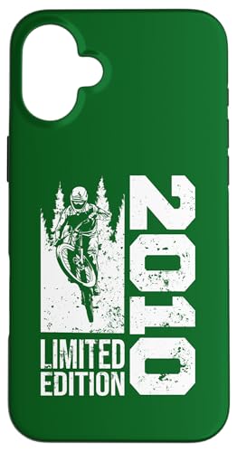 MTB Mountainbike Nacido en 2010 Cumpleaños BTT-Bicicleta Carcasa para iPhone 16 Plus