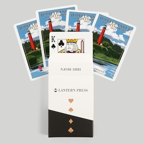 Lantern Press Jupiter Baraja de 52 Cartas Poker miniatura 6