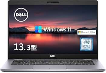 Amazon.co.jp: 【整備済み品】デル Latitude 5300 ノート