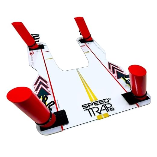 EyeLine Golf Speed Trap 2.0 - Build Confidence and Improve Your Swing with Slice and Hook Corrector- Swing Trainer, Path Aid, Greater Distance - MADE IN USA - Unbreakable Polycarbonate Base