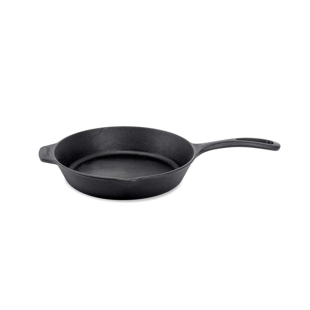 Petromax Feuerpfanne Essential Line - Gusseisenpfanne 30 cm Bratpfanne | Robuste Gusspfanne für Induktion, Grill & Lagerfeuer - Die ideale Steakpfanne aus Gusseisen mit natürlicher Patina