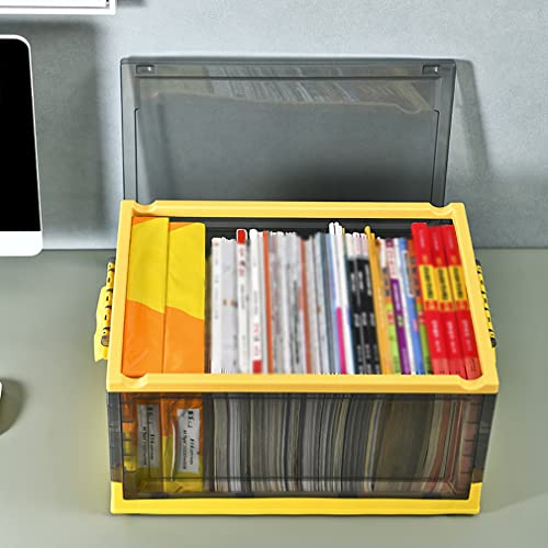 Cube de rangement pliable et durable Panier de rangement gain de place avec couvercle