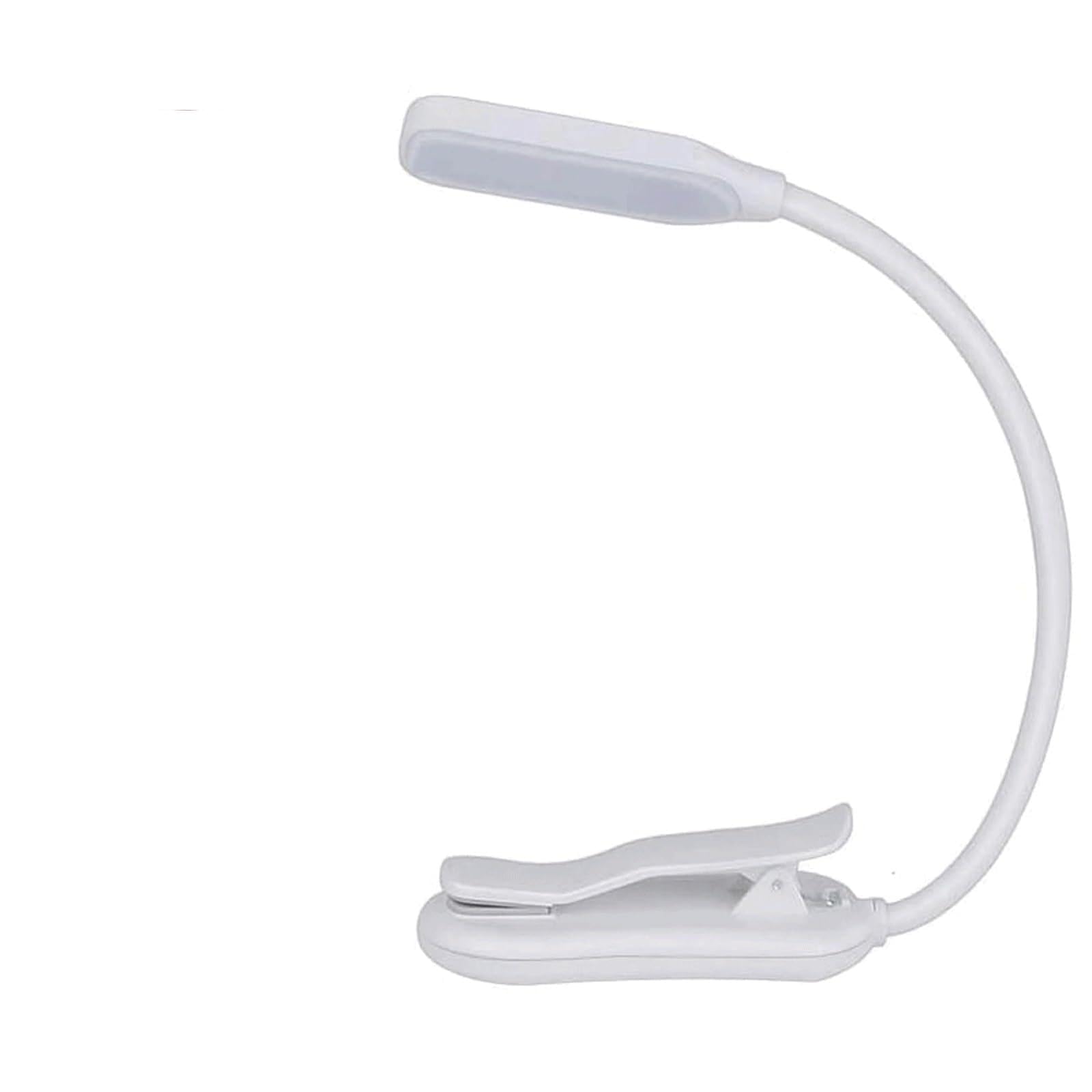 Mini lampka do czytania z 7 diodami LED, 3-stopniowa barwa ciepła i zimna biel, elastyczne, łatwe do zamocowania, możliwość czytania w łóżku, jasność może chronić oczy, bardzo dobrze nadaje się do