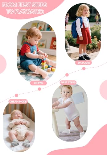 Image of Zando Infant Soft Tights Toddler Seamless Leggings Tights for Baby Girls Winter Knit Warm Newborn Pants Stockings
