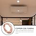 HEMOTON Soft Copper Tubing Coil 3mm Id X 4mm Od X 0.5mm Wall Thickness 2m Length Refrigeration and Air Conditioner Copper Tube for Hvac and Industrial Use