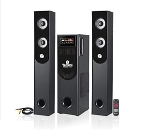 TRONICA TR-1501 Deep Bass Home Theater with Subwoofer 2.1 Channel with 55W Premium Signature Sound, Multiple Connectivity Modes, Master Remote and Sleek Finish, Home Theatre System (Black)